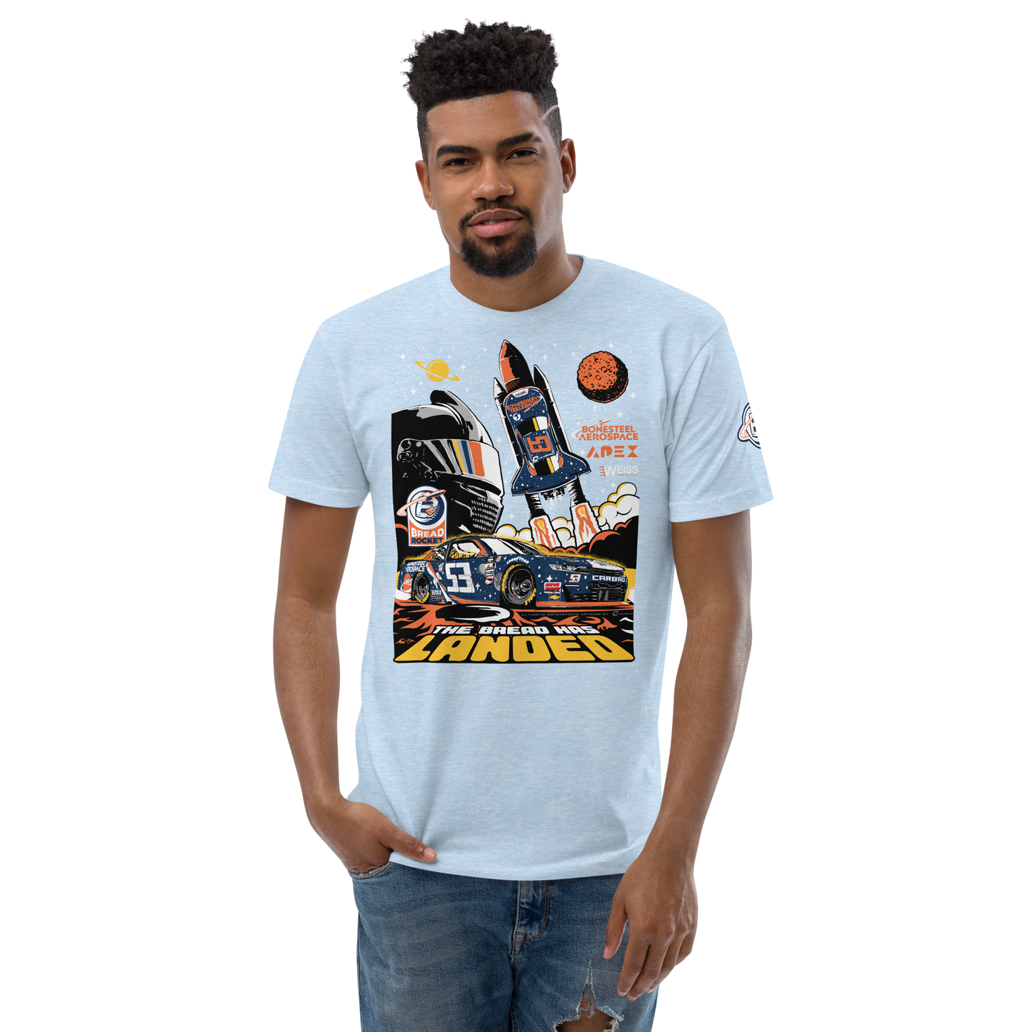 Chicago, Men's Fitted T-Shirt