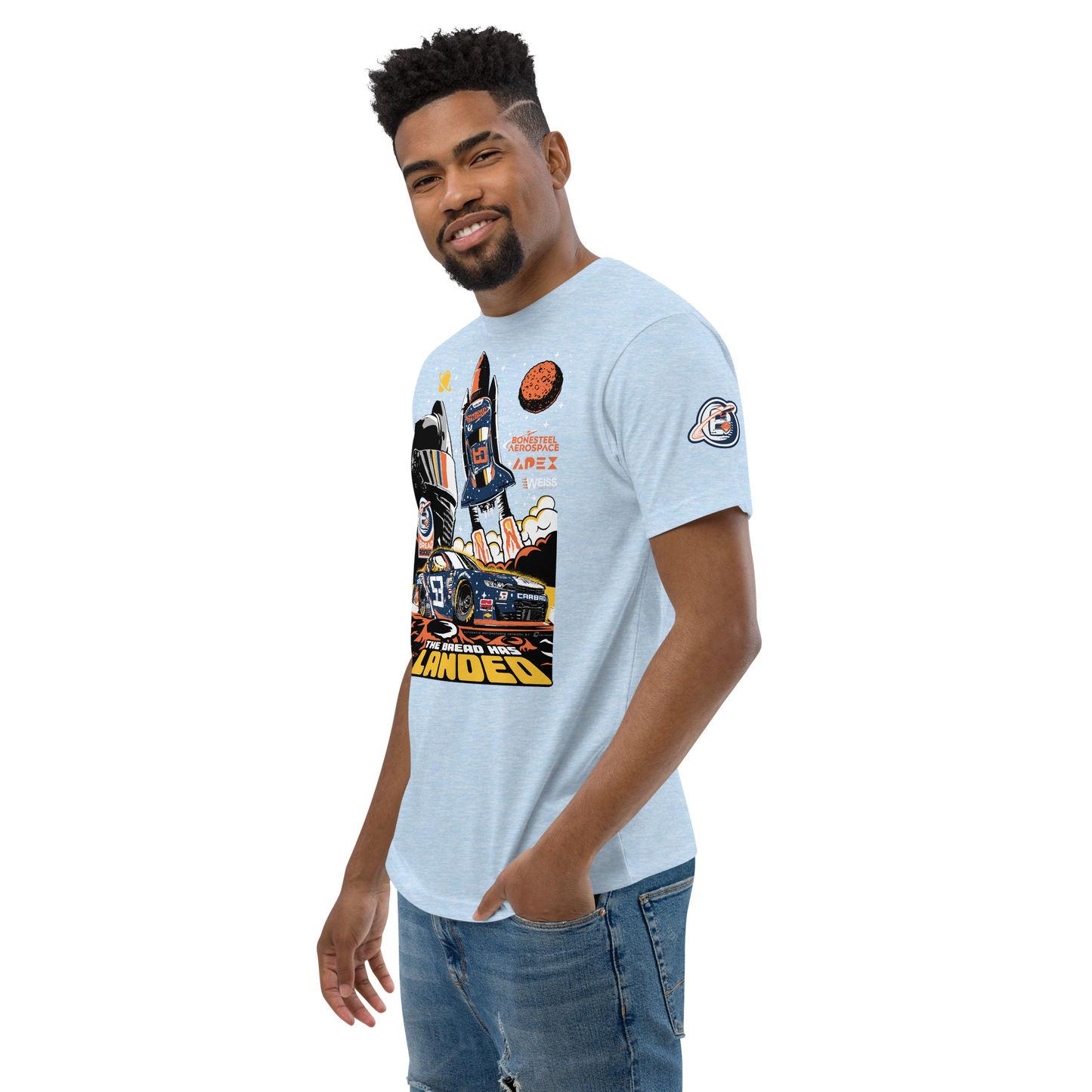 Chicago, Men's Fitted T-Shirt