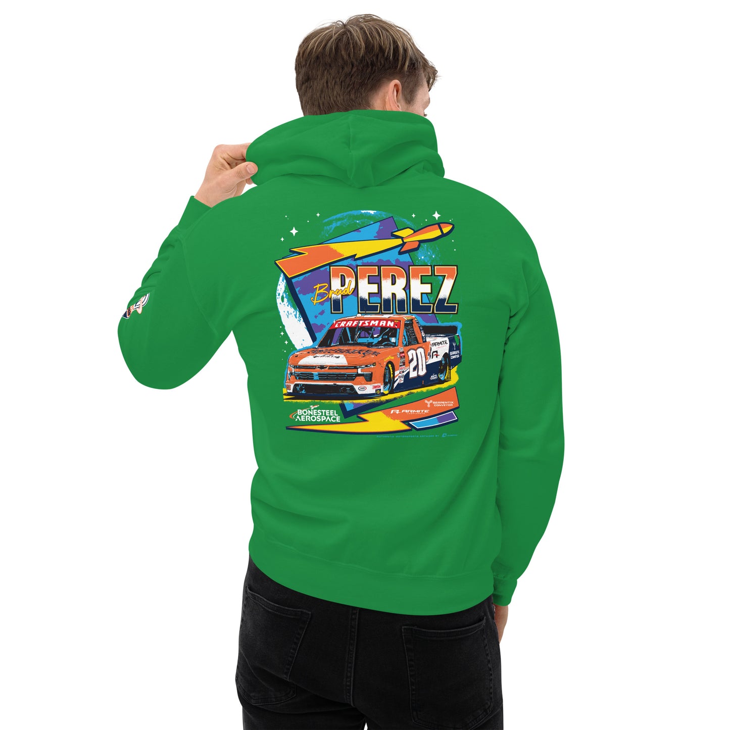 Martinsville Back, Unisex Hoodie