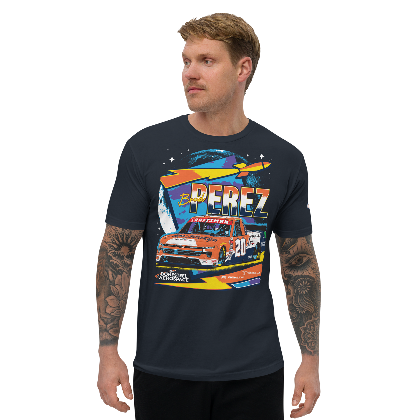 Martinsville, Men's Fitted T-Shirt