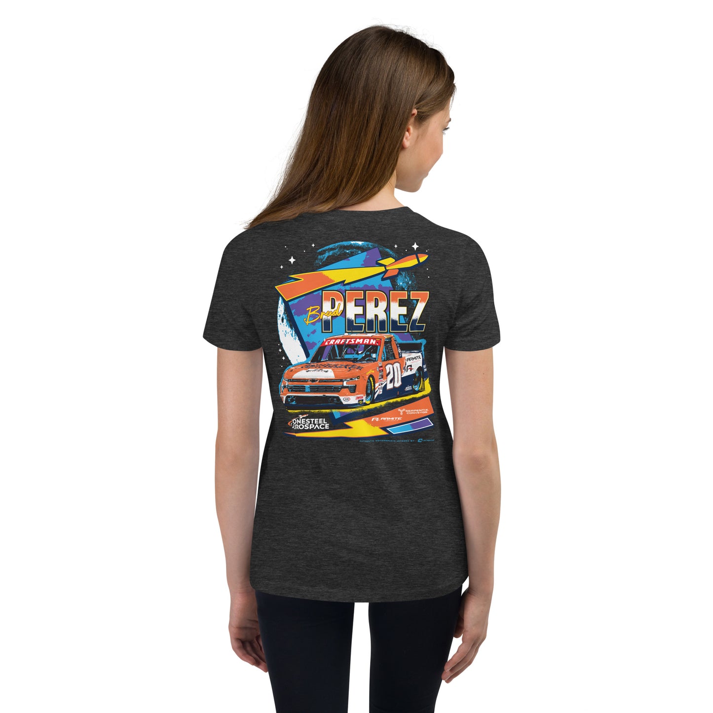 Martinsville Back, Youth Short Sleeve T-Shirt