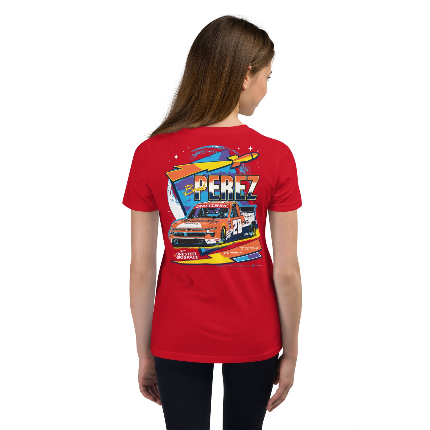 Martinsville Back, Youth Short Sleeve T-Shirt